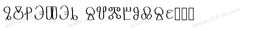 ginetex symbols字体转换